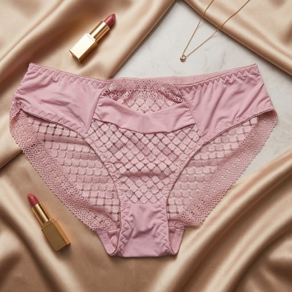 Aura Bloom: Sculpted Lace Intimate Set - Arosha
