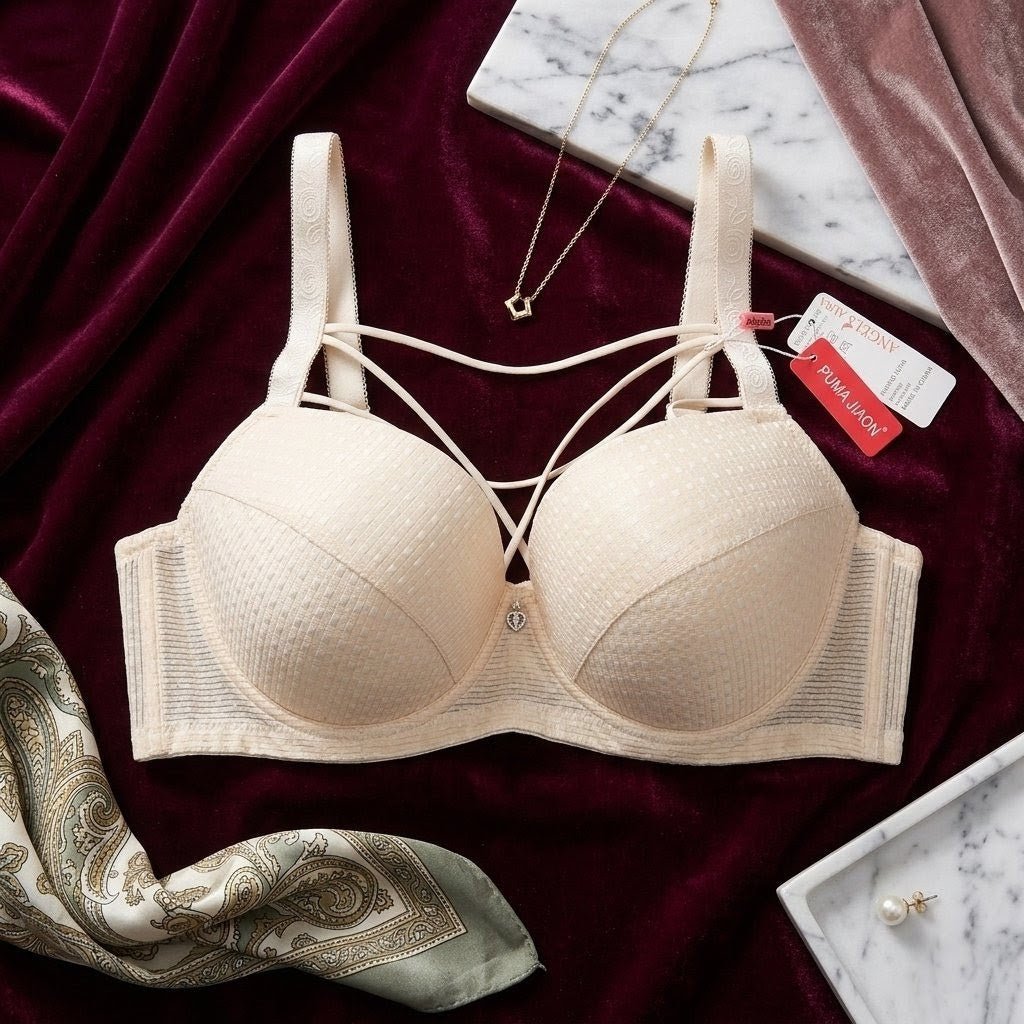 Grace Bloom Set – E Cup Bra & Panty - Arosha