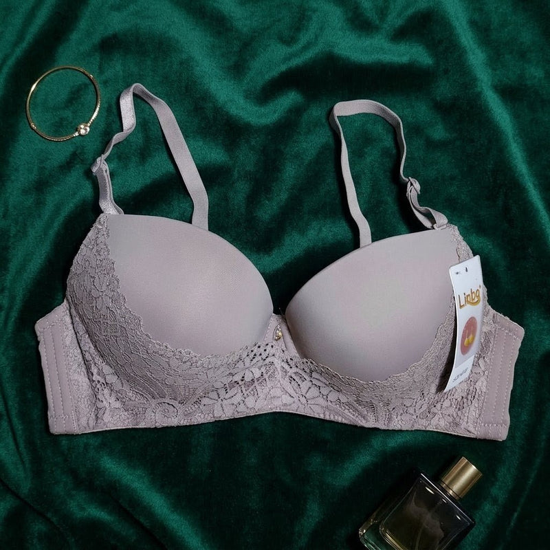 Signature Floral Lace Padded Contour Bra - Arosha
