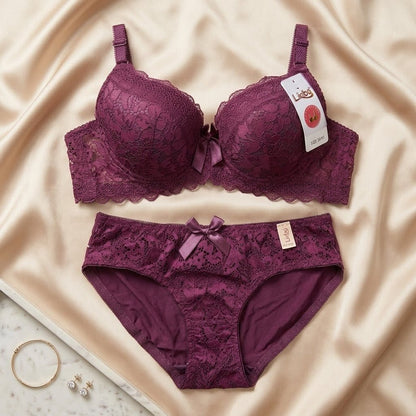 Signature Floral Lace Padded Set - Arosha