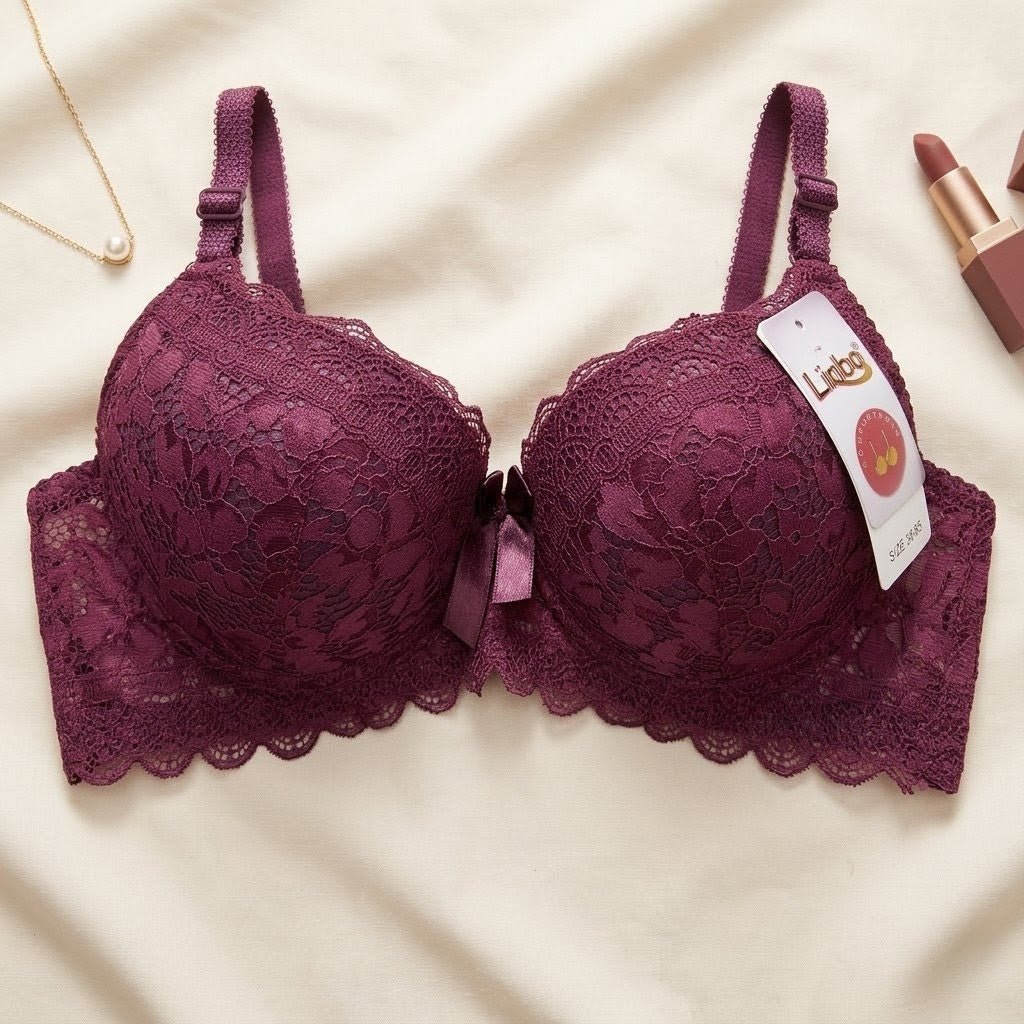 Signature Floral Lace Padded Set - Arosha