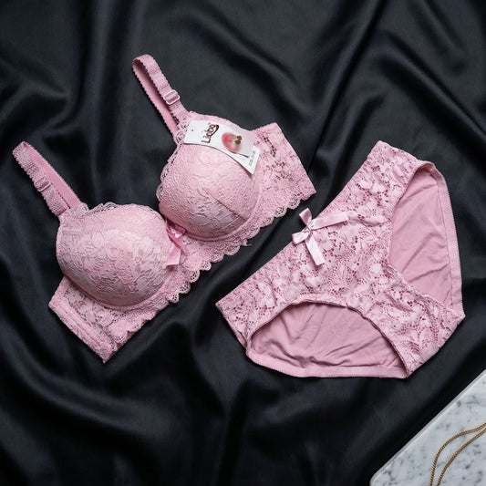 Signature Floral Lace Padded Set - Arosha