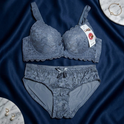 Signature Floral Lace Padded Set - Arosha